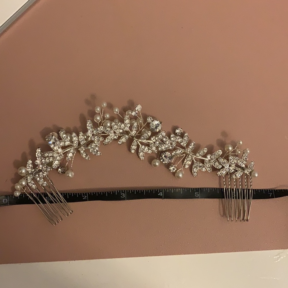 Hair piece bridal or special occasion NWOT - Picture 4 of 4